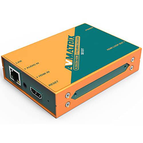 AVMATRIX SE1217 울트라 스트림 1-Channel HDMI Type-A 인코더 라이브 스트리밍 (SE1217)
