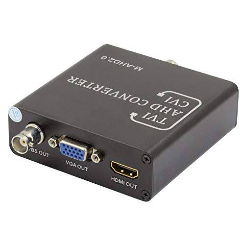 BNC AHD TVI CVI CVBS to HDMI VGA CVBS PAL NTSC 동축, Coaxial,COAX 비디오 컨버터, 변환기 AHD TVI 5MP CVI 2MP 아날로그 CCTV IP카메라 DVR XVR IR LED 720P 1080P
