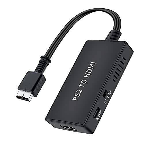 PS2 to HDMI 컨버터, 변환기 어댑터, 플레이스테이션 2 to HDMI 컨버터, 변환기, 연결 a PS2 to a 모던 TV HDMI