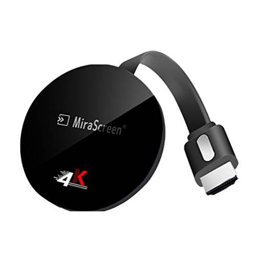 SmartSee Miracast 무선 디스플레이 리시버 1080P HDMI 와이파이 미디어 Streamer 어댑터 지원 크롬캐스트 유튜브 넷플릭스 훌루 플러스 Airplay DLNA TV 스틱 안드로이드/ Mac/ iOS/ 윈도우 (2.4G+  구글 홈)