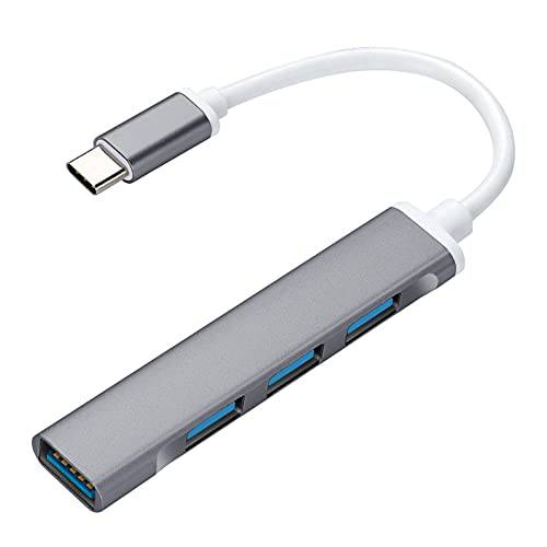 JacobsParts USB-C 타입 C to USB 3.0 4 포트 허브 분배기 맥북 프로/ 에어, 아이패드, PC, 크롬북, 폰