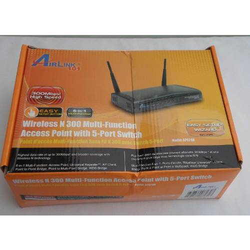 AirLink 101 AP671W 300Mbps 802.11n 무선 랜 액세스 포인트 and 5-Port 스위치