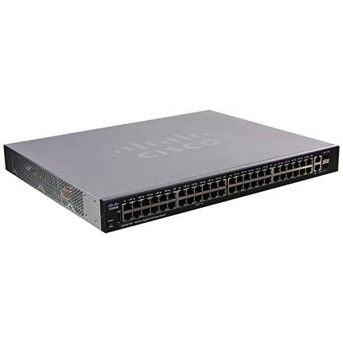 Cisco Refresh SG250-50P 50-Port GB PoE 스마트 스위치 (SG250-50P-K9-NA-RF) 재충전,재생산