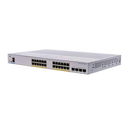 Cisco 비지니스 CBS350-24P-4G Managed 스위치 | 24 포트 GE | PoE | 4x1G SFP | 리미티드 라이프타임 프로텍트 (CBS350-24P-4G-NA