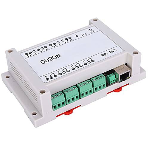이더넷 RJ45 TCP/ IP 릴레이 리모컨 컨트롤러 네트워크 웹 서버 8 채널 릴레이 모듈 보드 250V/ AC 10A Case(White)