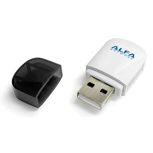 Alfa AWUS036EACS 802.11ac 와이파이 and 블루투스 USB 어댑터 동글, 스몰 in 사이즈 and Huge in 파워