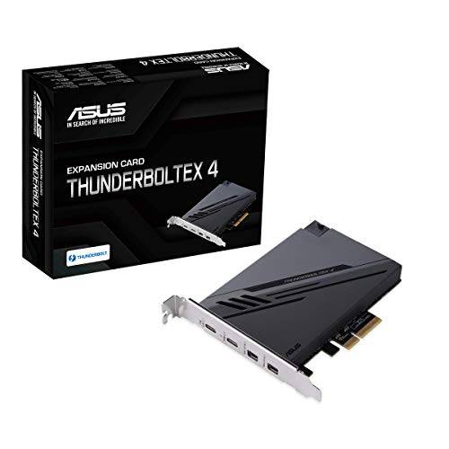 ASUS ThunderboltEX 4 Intel® 썬더볼트™ 4 JHL 8540 컨트롤러, 2 USB Type-C 포트, up to 40Gb/ s bi-Directional 대역폭, DisplayPort,DP 1.4 지원, up to 100W 퀵 충전.
