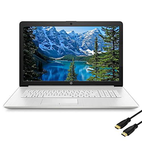 New hp 노트북 17.3 FHD IPS 디스플레이 i5 노트북, 11th 세대 Quad-Core Intel 코어 i5-1135G7(Beats i7-8500), 백라이트 키보드, 번들,묶음 HDMI, 윈도우 11 홈, 실버