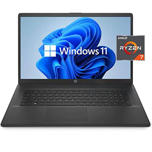 HP Pavilion 17.3-inch IPS Anti-Glare FHD 노트북 (2022 모델), AMD 라이젠 7 5700U 8 코어 프로세서 (Beats i9-10885H), 32GB 램, 1TB PCIe SSD, Wi-Fi 6, 롱 배터리 Life, 웹캠, 블루투스, 윈도우 11