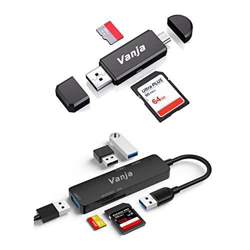Vanja SD 카드 리더, 리더기 and 5 in 1 USB 허브 3.0 어댑터