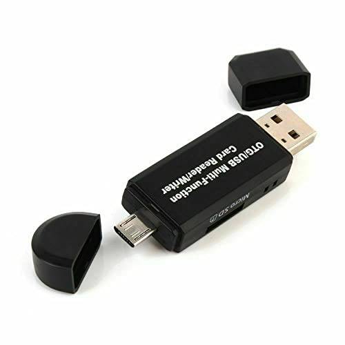 FDBV 마이크로 USB OTG 어댑터 and USB 2.0 휴대용 메모리 카드 리더, 리더기 SDXC, SDHC, SD, MMC, RS-MMC, 마이크로 SDXC, 마이크로 SD, 마이크로 SDHC 카드 and UHS-I 카드