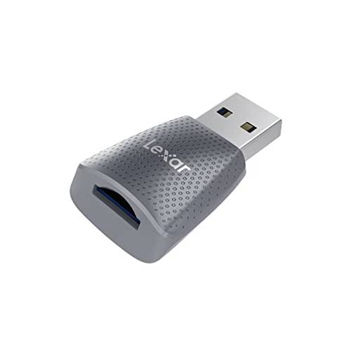 Lexar 마이크로 SD 카드 리더, 리더기, USB 3.2, Up to 170MB/ s Read/ Write 스피드 microSDXC/ SDHC TF 메모리 카드 (LRW330U-BNBEG)