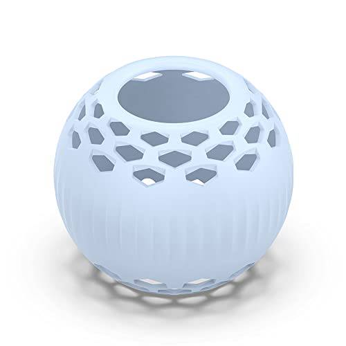 Hahace 보호 커버 호환가능한 HomePod 미니, 보호 케이스 구멍 디자인 Dust-Proof& Drop-Proof (라이트 블루)