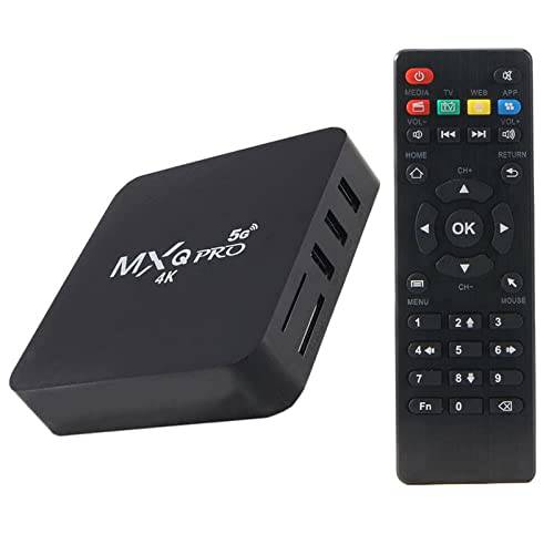 MXQ 프로 5G 안드로이드 10.1 TV 박스, 4K MXQ 프로 5G 와이파이 쿼드코어 3D 미디어 플레이어 1+ 8GB 홈 미디어 플레이어