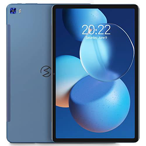 VASOUN M50 안드로이드 11 태블릿, 태블릿PC 10.4 인치, 2K IPS 스크린, 128GB ROM, 4G LTE 듀얼 SIMS, 2.0GHz Octa-Core 게이밍 태블릿, 태블릿PC, 8000Mah 배터리, 스테레오 스피커, 5G 와이파이, Bluetooth5.0, GPS, Type-C Tablet(Blue)