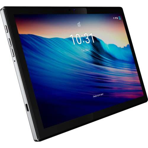 BYYBUO SmartPad T10 2022 풀 HD 10.1 인치 안드로이드 11 태블릿, 태블릿PC, Octa-Core 2.0 GHz 프로세서, New 업그레이드 7000mAh 배터리 용량, 32GB ROM 1920x1200 해상도 (5G 와이파이+ Bluetooth)，Gray