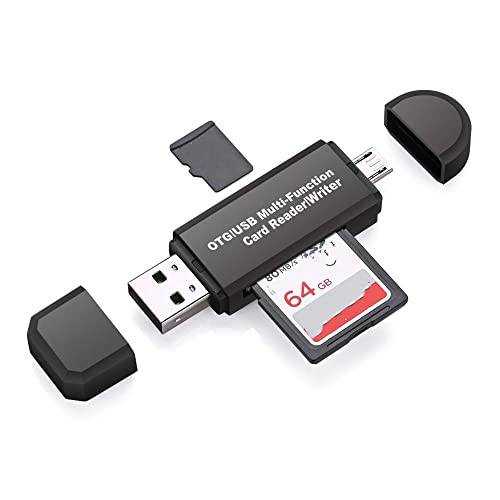 USB SD 카드 리더, 리더기, Teyjry 3 in 1 마이크로 USB 타입 C 메모리 카드 리더, 리더기 SD-3C TF MMC 카드 리더, 리더기 OTG 어댑터 안드로이드 스마트 폰, PC, 노트북, 태블릿