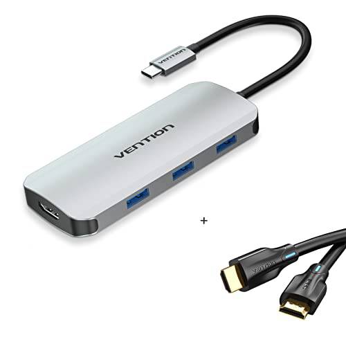 VENTION 7 in 1 USB C 허브 and 8K HDMI 케이블 6FT