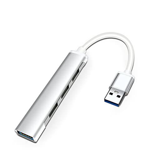 TXY 4 포트 멀티 분배기 Adapte USB 허브 3.0 PC 컴퓨터 악세사리 USB 허브 노트북 컴퓨터 (화이트)