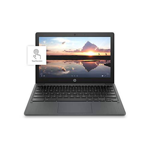 HP 크롬북 11-inch 노트북 - MediaTek - MT8183 - 4 GB 램 - 32 GB eMMC 스토리지 - 11.6-inch HD IPS 터치스크린 - 크롬 OS™ - (11a-na0040nr, 2020 모델, 애쉬 그레이)