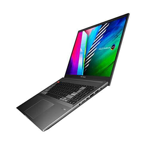 ASUS VivoBook 프로 16X OLED 노트북, 16” WQUXGA 16:10 디스플레이, Intel 코어 i7-11370H CPU, NVIDIA GeForce RTX 3050, 32GB 램, 1TB SSD, 윈도우 11 홈, DialPad, Comet 그레이, N7600PC-EH77