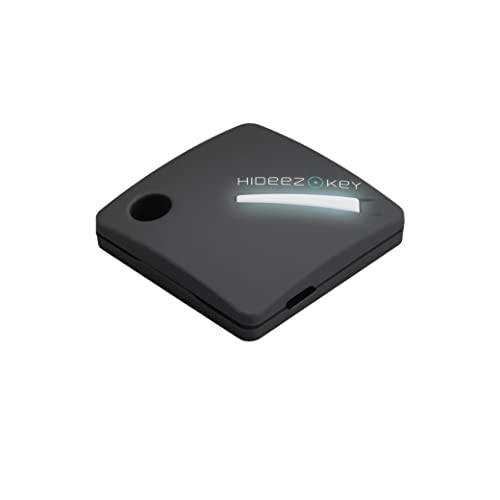 Hideez 키 4: FIDO 세큐리티 키&  암호 매니저, OTP 발전기, 근접 잠금 윈도우. 다기능 세큐리티 키  블루투스/ NFC/  마이크로 USB 지원 (Without 블루투스 어댑터)