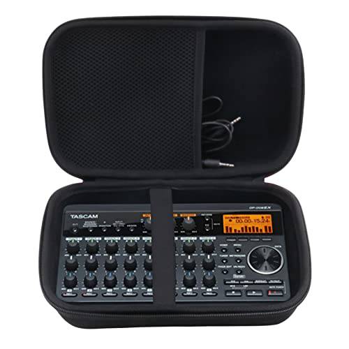 WAIYUCN 하드 EVA 캐링 케이스 Tascam DP-008EX 8-Track 디지털 Multi-Track 오디오 레코더 케이스.