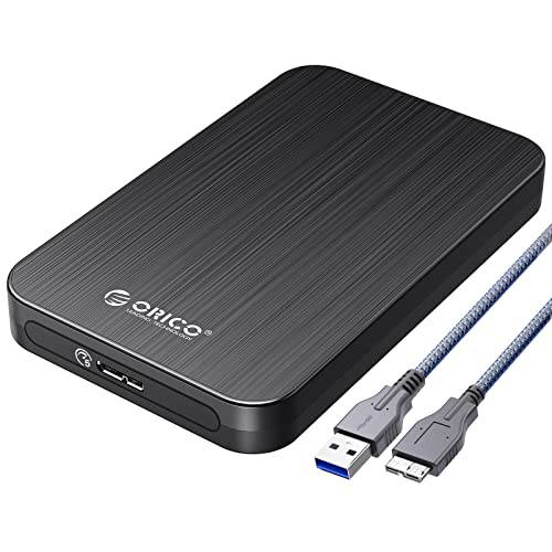 ORICO 2.5 하드디스크 인클로저 USB 3.0 to SATA 7/ 9.5 mm HDD SSD 외장 HDD 인클로저 Up to 6TB UASP Tool-Free 노트북 컴퓨터 하드디스크 Case-HM25U3