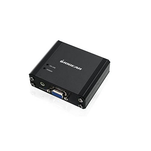 IOGEAR VGA to HDMI 컨버터, 변환기 - 풀 HD 1080p to 1920 x 1200 - 스테레오 오디오 입력 3.5mm - GVFHFW6