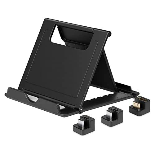 휴대용 모니터 스탠드 Intehill 15.6’’ 모델, 180 도 HDMI 어댑터, Type-C 어댑터 and OTG 어댑터 - Perfect 파트너 휴대용 스크린 - 태블릿 스탠드