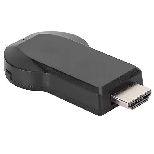 Ejoyous HDMI 디스플레이 동글, 무선 와이파이 디스플레이 동글 어댑터, 2.4GHz 무선 와이파이 1080P HDMI 출력 TV 휴대용 스크린 미러링 리시버 어댑터, 지원 Airplay Miracast DLNA