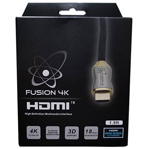 Fusion4K 고속 4K HDMI 케이블 4K @ 60Hz - PROFESSIONAL Series 1.5 Feet