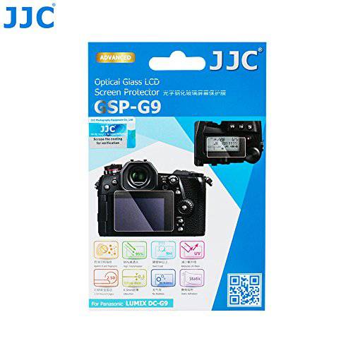 JJC Anti-scratch 글래스 화면보호필름, 액정보호필름 LCD 커버 for 파나소닉 루믹스 G100 G9 DC-G9 DC-G100 Camera/ DC-G9KBODY G100KK G100VK, Includes 숄더 Screen/ Sub-screen 애완동물 필름 보호 for G9
