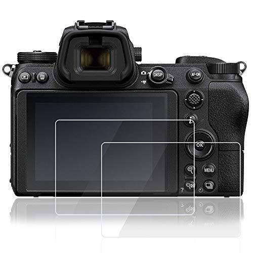 2 Pieces 화면보호필름, 액정보호필름 포일 호환가능한 Nikon Z7 Z6 디지털 Camera, AFUNTA 강화유리 Anti-Scratch 고 Transparency Protective 필름
