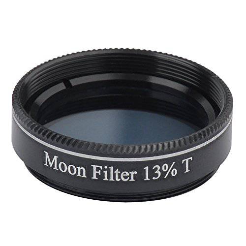 Gosky 1.25 13% 전송 Moon 필터 for 망원경 - Greater 디테일 on the Lunar Surface.