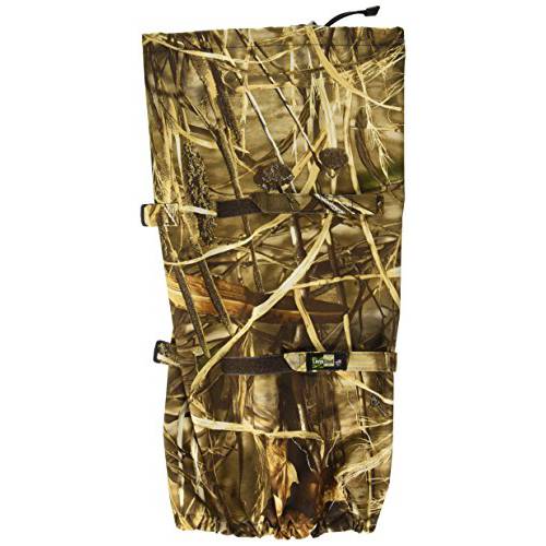 LensCoat 방수coat RS for 카메라 and Lens, 라지 방수 커버 슬리브 Camouflage 프로텍트 (Realtree Max4 HD) LCRSLM4