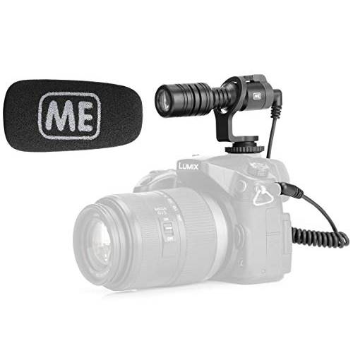 ME 프로 Series 샷건 콘덴서 마이크,마이크로폰 with Integrated Suspension 마운트 for DSLR Cameras, iPhone and 안드로이드 스마트폰