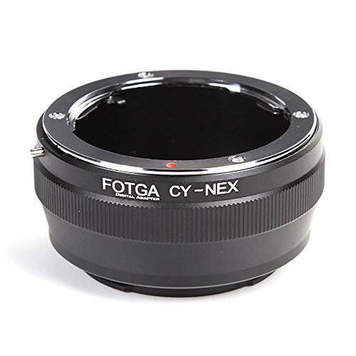 FocusFoto FOTGA 어댑터 링 for Contax/ 야시카 C/ Y CY 렌즈 to 소니 E-Mount 미러리스 카메라 NEX-5R 5T 6 NEX-7 a7 a7S a7R a7II a7SII a7RII a6500 a6300 a6000 a5100 a5000 a3500 FS700 VG30 VG900 PXW-FS7