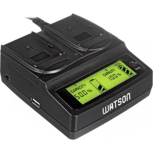 Watson Duo LCD 충전 for L&  M Series Batteries