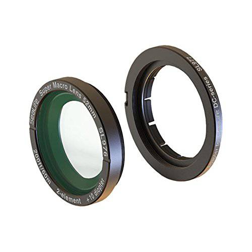 SEALIFE DC-Series 슈퍼 Macro Press-On Anti-Reflective 렌즈 with 52mm 어댑터 (SL976)