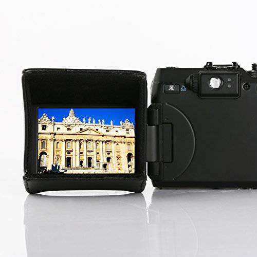 Movo LH27 디럭스 LCD 후드 쉐이드for Flip-Out Camera/ 캠코더 LCDs (for 2.7 Screens)