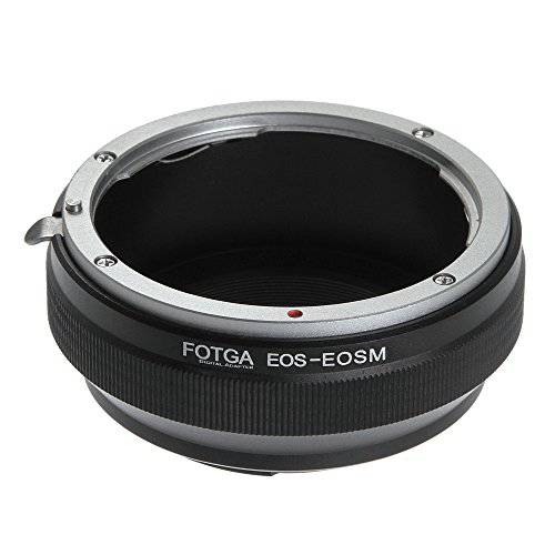 FocusFoto FOTGA 어댑터 링 for 캐논 EF EF-S 렌즈 to 캐논 EOS EF-M 마운트 미러리스 카메라 바디 M1 M2 M3 M5 M6 M10 M50 M100