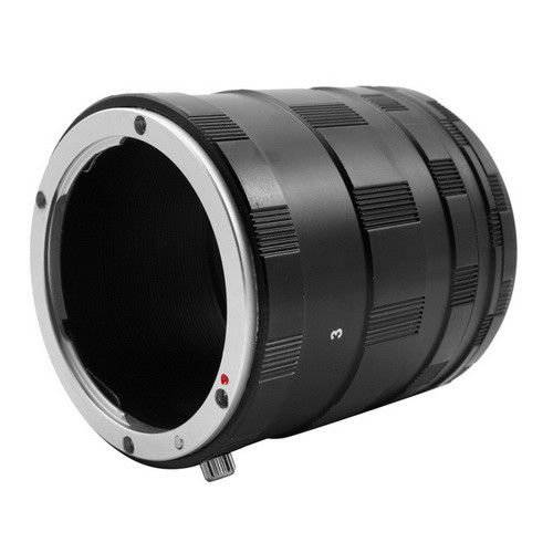 FocusFoto Macro 연장 Tube 링 세트 for Nikon F-Mount DSLR 카메라 렌즈 D7500 D7200 D7100 D7000 D90 D810 D800 D800E D750 D700 D600 D3200 D5100 D5200 D5300 D5500 D5600 D4 D3 for Close-up 사진촬영용