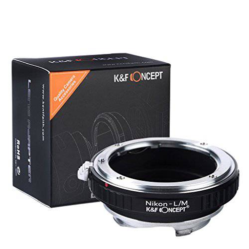 K&F Concept 렌즈 마운트 어댑터 for Nikon 마운트 렌즈 to 라이카 M 렌즈 카메라 바디