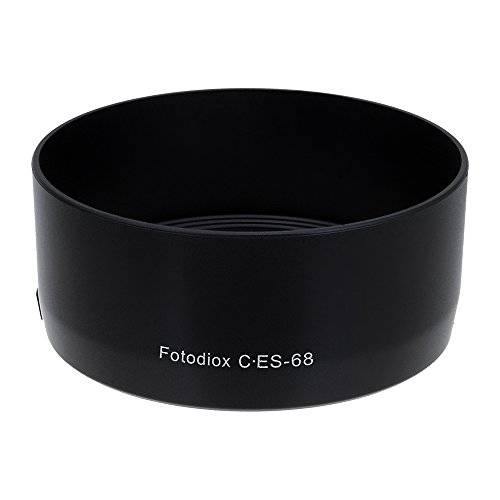 Fotodiox 렌즈 후드 교체용 for ES-68 호환가능한 with 캐논 EF 50mm f/ 1.8 STM 렌즈