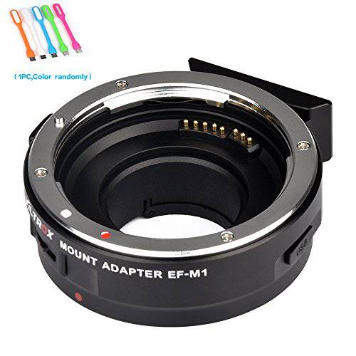 Viltrox EF-M1 오토 포커스 렌즈 마운트 어댑터 AF, EXIF 어댑터 for 캐논 EF/ EF-S 렌즈 to M4/ 3 올림푸스/ 파나소닉 카메라