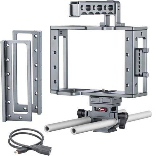 VidPro 범용 알루미늄 카메라 케이지 for DSLR and 비슷한 size 카메라