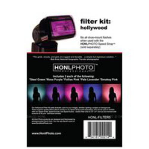 Honl Photo 할리우드 Color Correction 젤 필터 Kit for Photo Speed 시스템