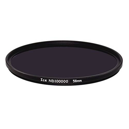 ICE 58mm ND100000 Optical Glass 필터 중성 농도 16.5 Stop ND 100000 58
