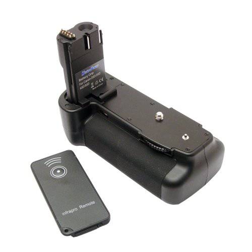 Maximal 파워 교체용 배터리 그립 for 캐논 EOS 5D Mark II (Black)